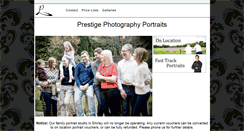 Desktop Screenshot of prestigeportraitssolihull.co.uk